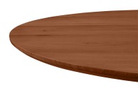 Vorschau: Bistrotisch Schweizer Kante massiv Akazie nussbaumfarben 120 cm Säulengestell-eckig silber BRASILIA Vorschau: Bistrotisch Schweizer Kante massiv Akazie nussbaumfarben 120 cm Säulengestell-eckig silber BRASILIA