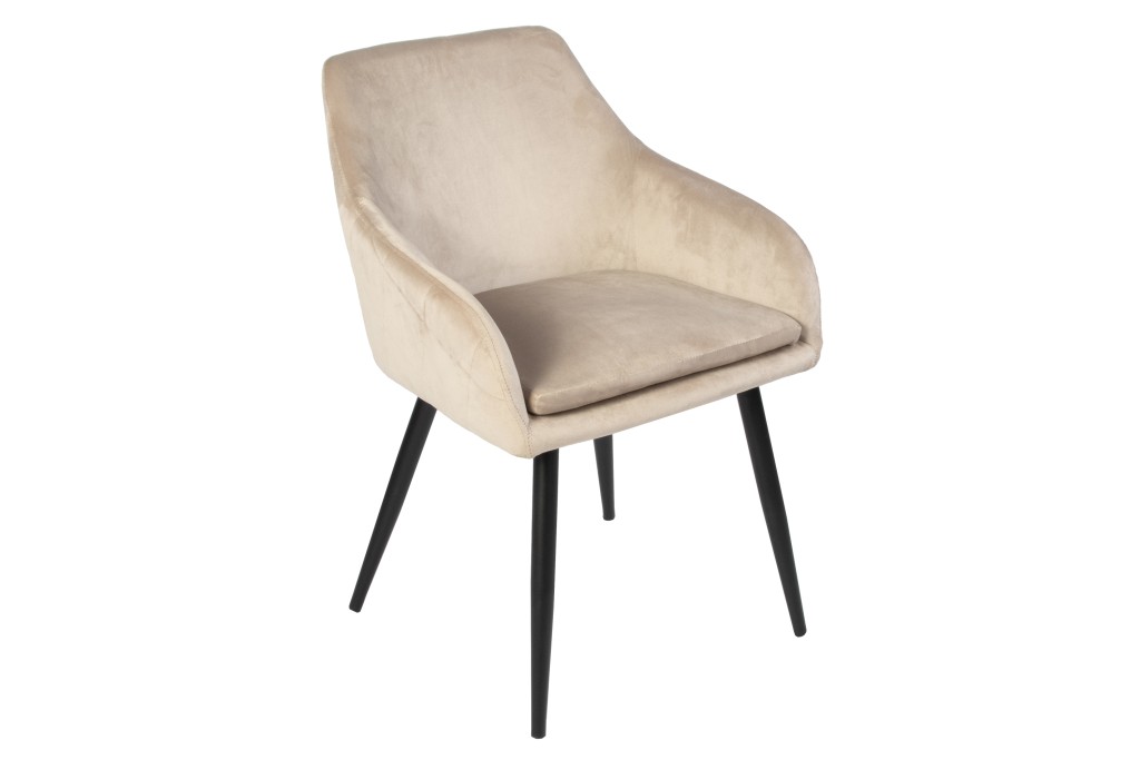 Esszimmerstuhl Taupe skandinavischer Stil LEVI