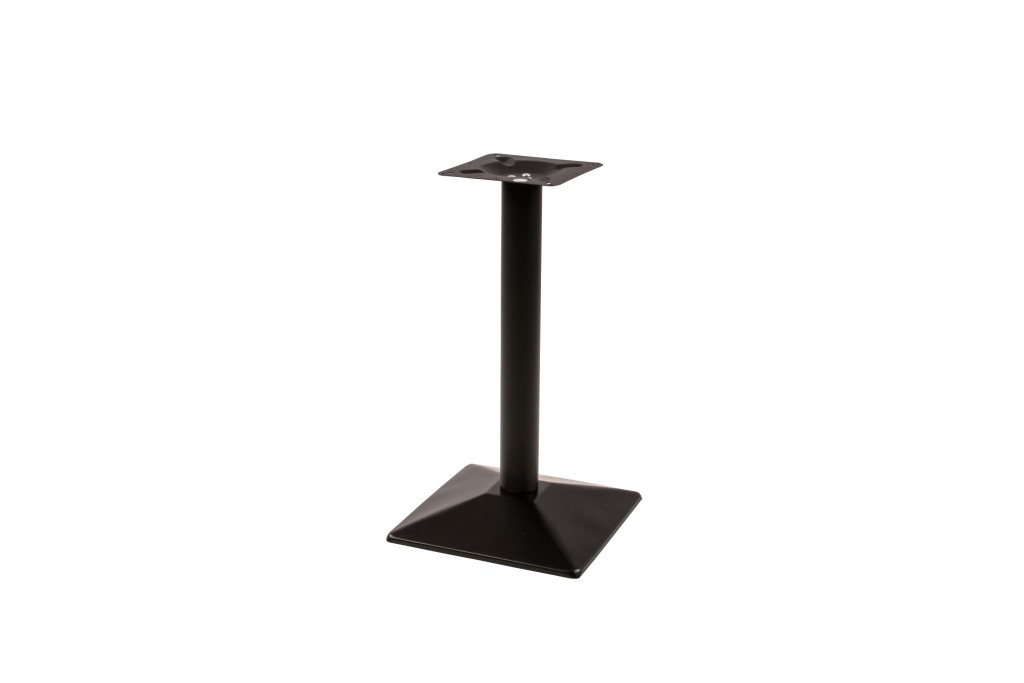 Tischgestell Bistrotische & Esstische Standfuß Einzelsäule 50x50x72 cm schwarz