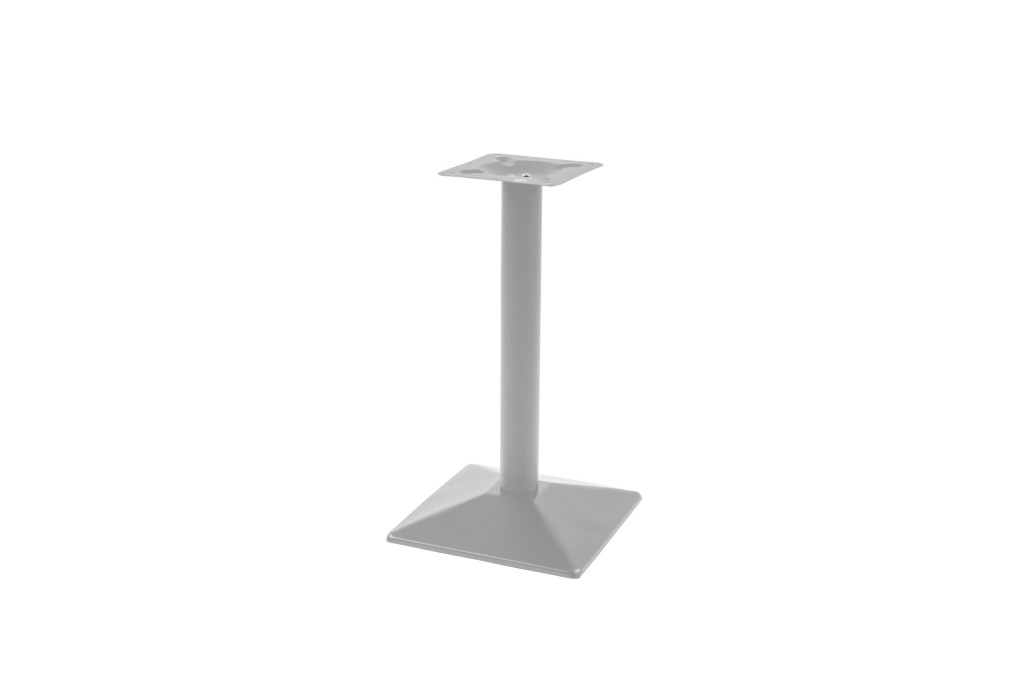 Tischgestell Bistrotische & Esstische Standfuß Einzelsäule 40x40x72 cm silber