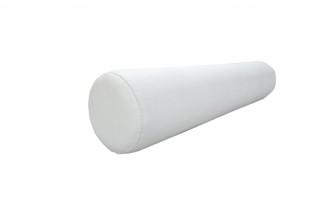 Rollkissen KIM für Boxspringbett weiß 65 x 18,5 cm