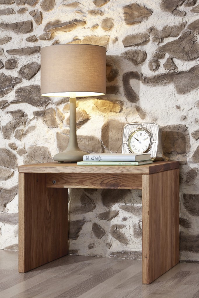 Nachttisch 49 x 35 cm Massivholz Fichte JONAS / ELIAS