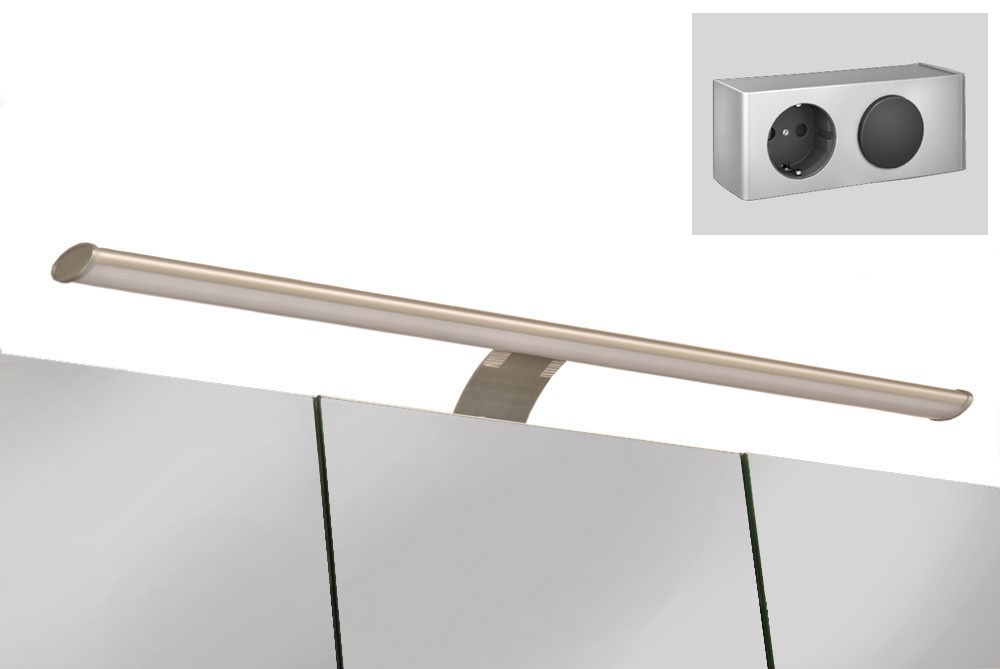 Badezimmer Spiegelschrank Beleuchtung mit Energiebox 60 cm Lampe