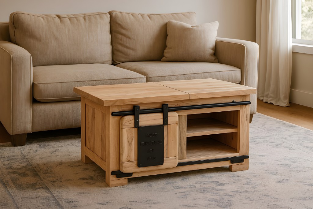 Lowboard Truhenschrank Akazie massiv natur 76 x 51 x 45 cm LIBRO